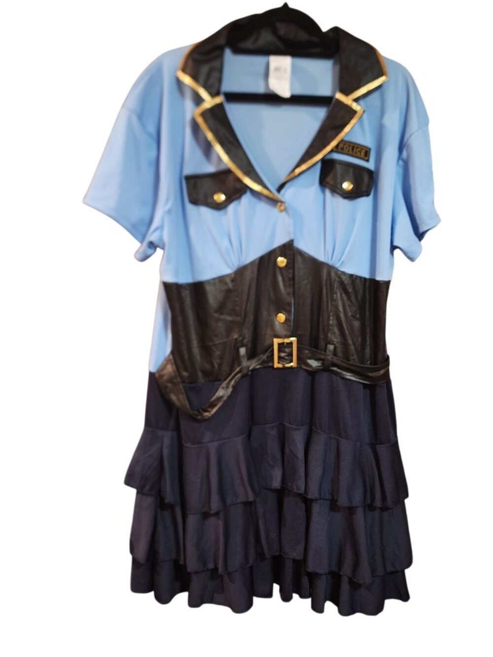 Halloween Sexy Cop Dress Costume Plus Size Womens 2x Dress ONLY